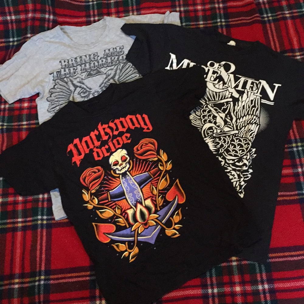 Men’s Band T-Shirt Bundle